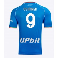 Pánský Fotbalový dres SSC Napoli Victor Osimhen #9 2023-24 Domácí Krátký Rukáv